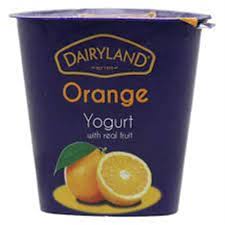 Dairyland Orange Yoghurt 150G
